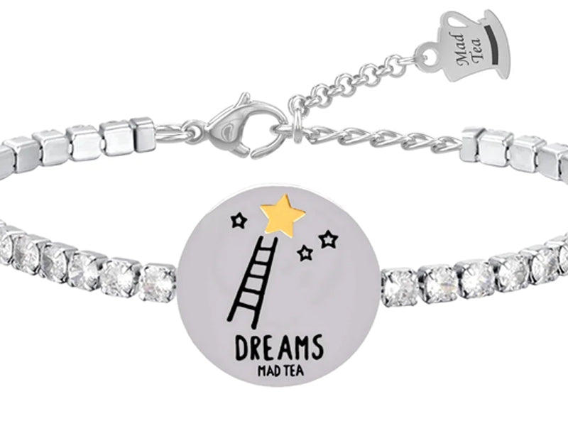 Bracciale tennis monetina “Dreams”