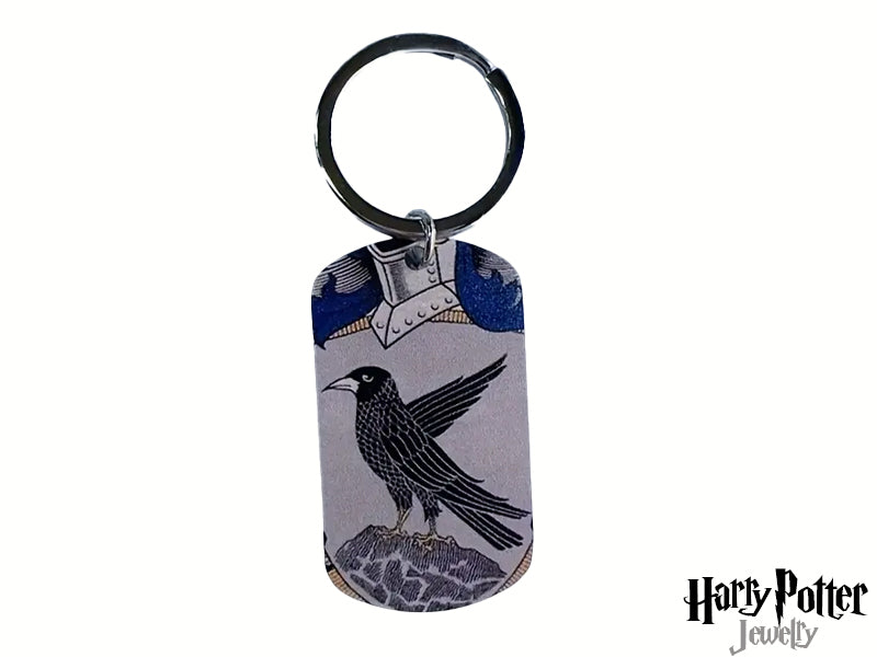 Questo portachiavi è realizzato in acciaio inossidabile di alta qualità, resistente e durevole. Ogni portachiavi presenta il simbolo serigrafato di una delle casate di Hogwarts: Corvonero. Un accessorio perfetto per mostrare la tua passione per Harry Potter.