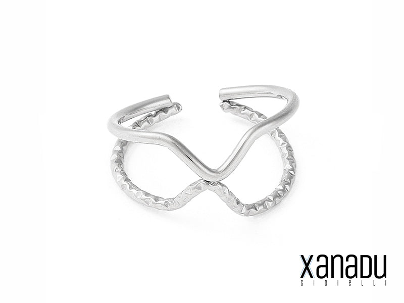 Anello Xanadu da donna stile moderno e minimalista