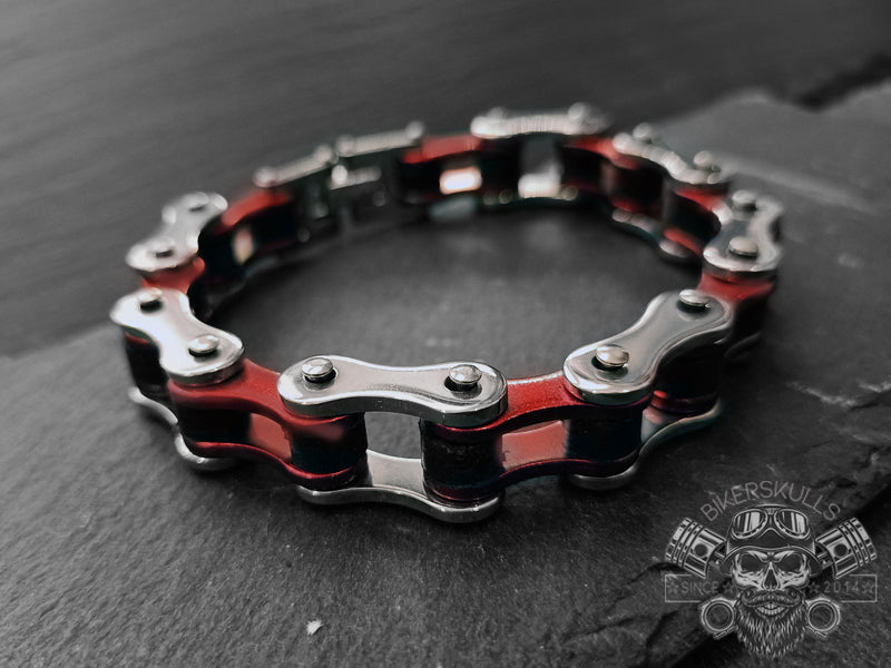 Bracciale Bike chain Deceptica catena di bicicletta in acciaio