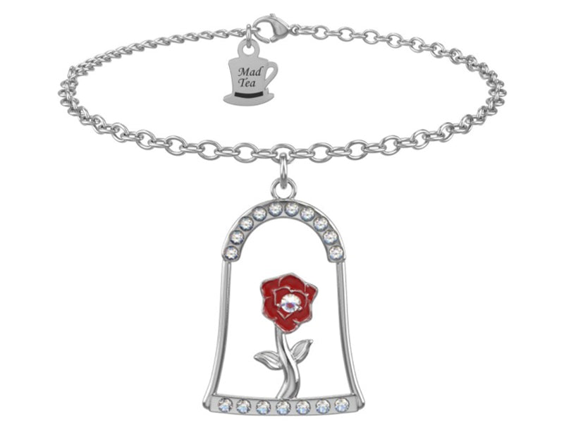 Collana della Bella e la Bestia La rosa incantata