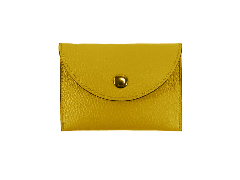 Origami women's wallet / card holder in genuine leather