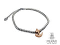 Bracciale Captain Kidd in acciaio con ancora
