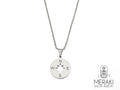 Collana Compass Silver in acciaio con rosa dei venti