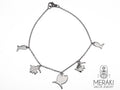 Bracciale Sealife con pesciolini in acciaio
