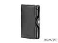 Portafoglio Kompat S CLIP anti RFID Nero