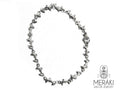 Bracciale Dolphins in acciaio con delfini