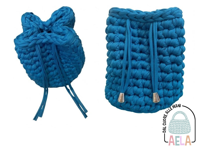 AELA Bucket bag Lycra HandMade