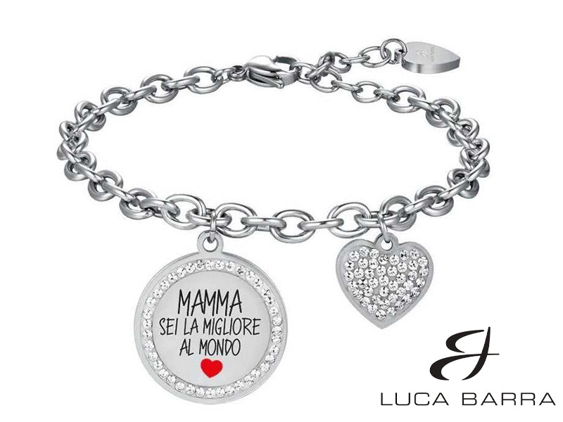 Bracciale con dedica, mamma sei la migliore al mondo
