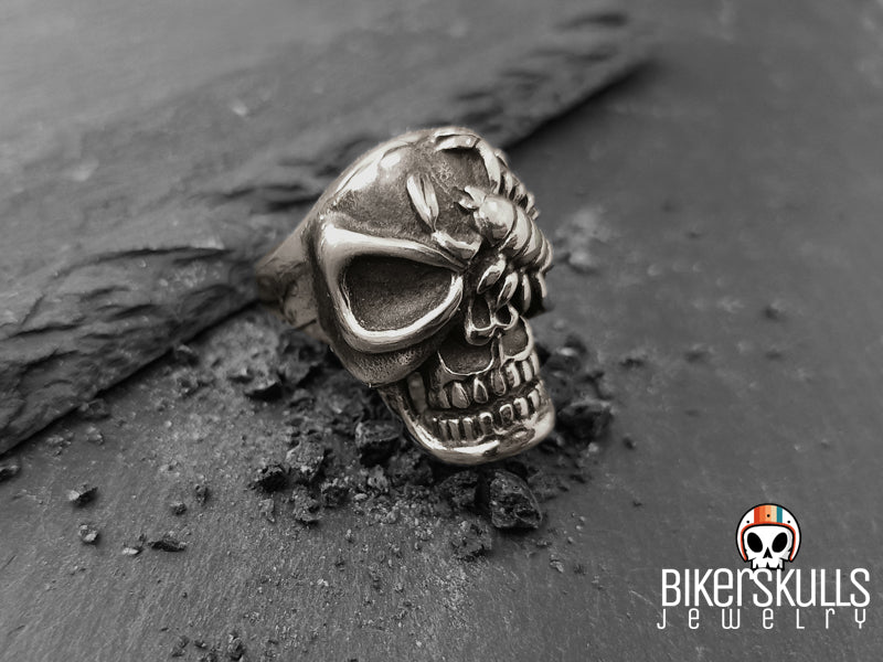 Biker skulls Stainless Steel Scorpion Skull ring for men