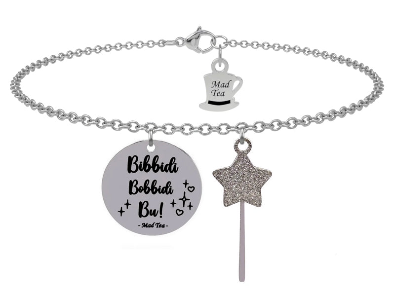 Bracciale Cenerentola bacchetta magica “Bibbidi Bobbidi Bu!”