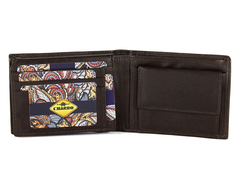 Zeus Men's Charro wallet in genuine leather 