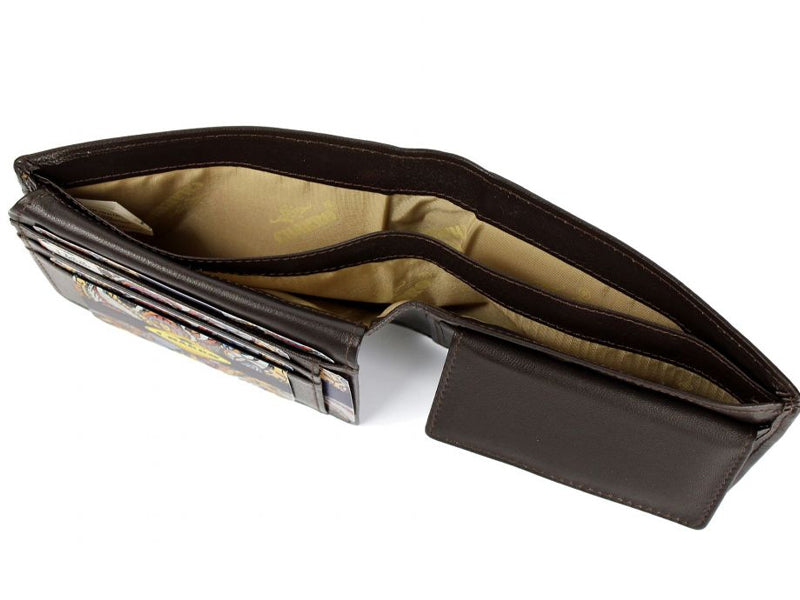 Zeus Men's Charro wallet in genuine leather 