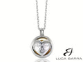 Collana Donna chiama angeli in acciaio con cuore Aspettando te