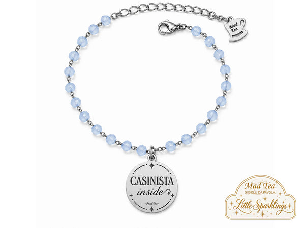 Questo bracciale è dedicato a quelle amicizie che non hanno bisogno di troppe spiegazioni: basta uno sguardo e parte subito il delirio!