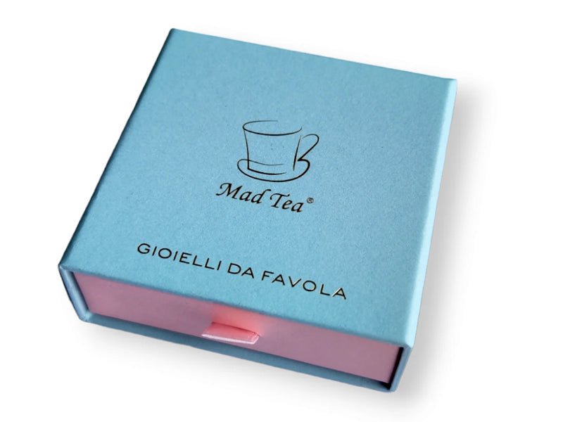 Confezione regalo scatola gioielleria Mad Tea Cenerentola.