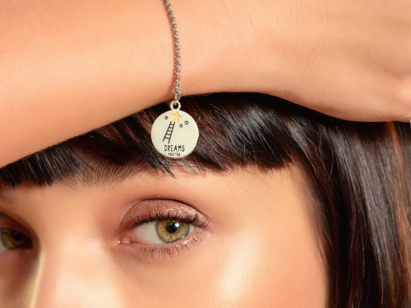 Bracciale monetina Dreams con stellina smaltata