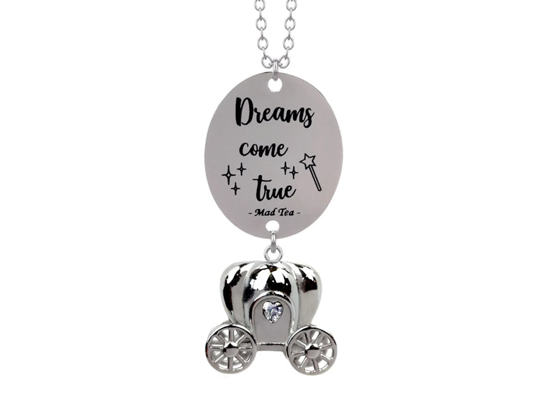 Collana carrozza di Cenerentola “Dreams come true”