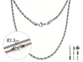 Collana uomo Ensemble maglia Cordicella a spirale ritorta