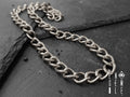 Collana maglia Grumette da 11 mm con pratico moschettone come chiusura
