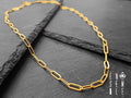 Collana uomo Ensemble Graffetta dorata 4 mm