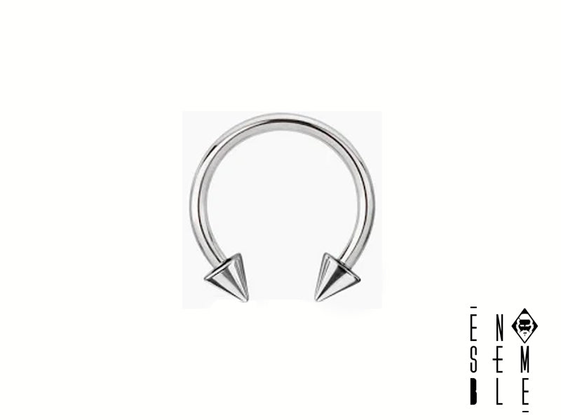 Sei pronto a fare un giro di stile? Il nostro circular barbell è il gioiello perfetto per chi ama osare e farsi notare! Con le sue puntine scintillanti e il design a cerchio, questo piercing ti farà girare la testa