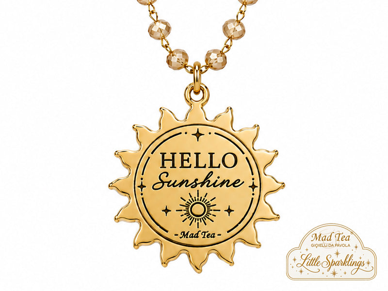 Collana Da regalare a chi porta sempre il sole con sé… oppure da tenere tutta per te! ☀️