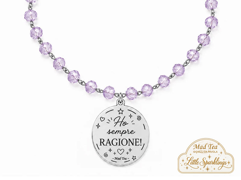 Bracciale Da regalare a quell’amica che ha sempre l’ultima parola… oppure da tenere per te, se leggendo hai già pensato “Vabbè, ma infatti ho ragione.”