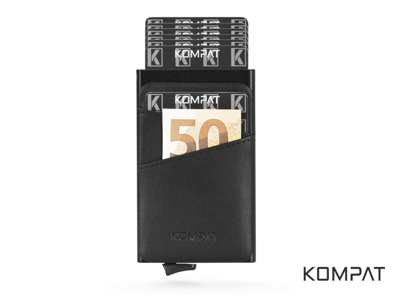 Genuine leather Kompat Anti Rifd wallet