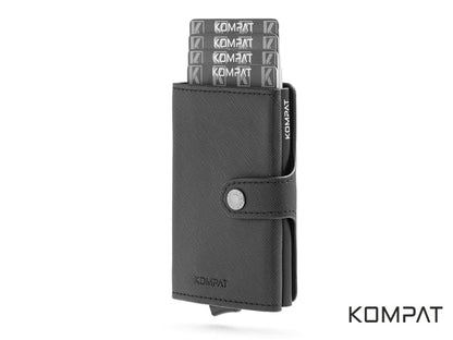 Portafoglio portacarte Kompat serie SX a clip anti RFID 