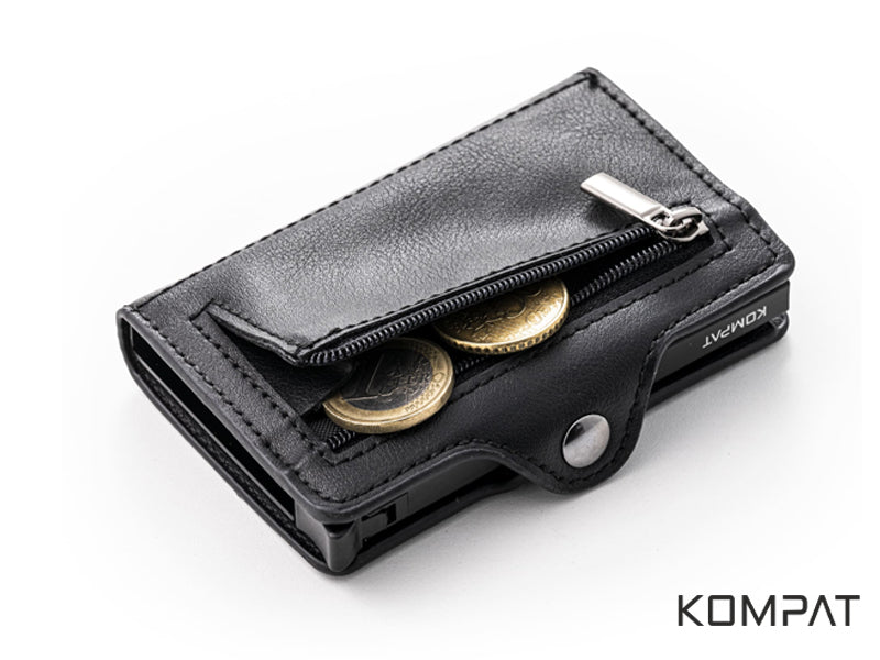 Portaspiccioli retro Kompat S Clip anti RFID