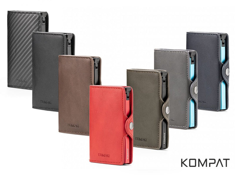 Collezione completa Kompat S Clip anti RFID