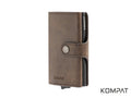 Portafoglio Kompat SX CLIP anti RFID Marrone Vintage