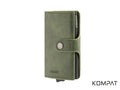 Portafoglio Kompat SX CLIP anti RFID Verde Vintage