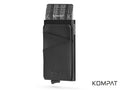 Portacarte Kompat F CLIP anti RFID Nero