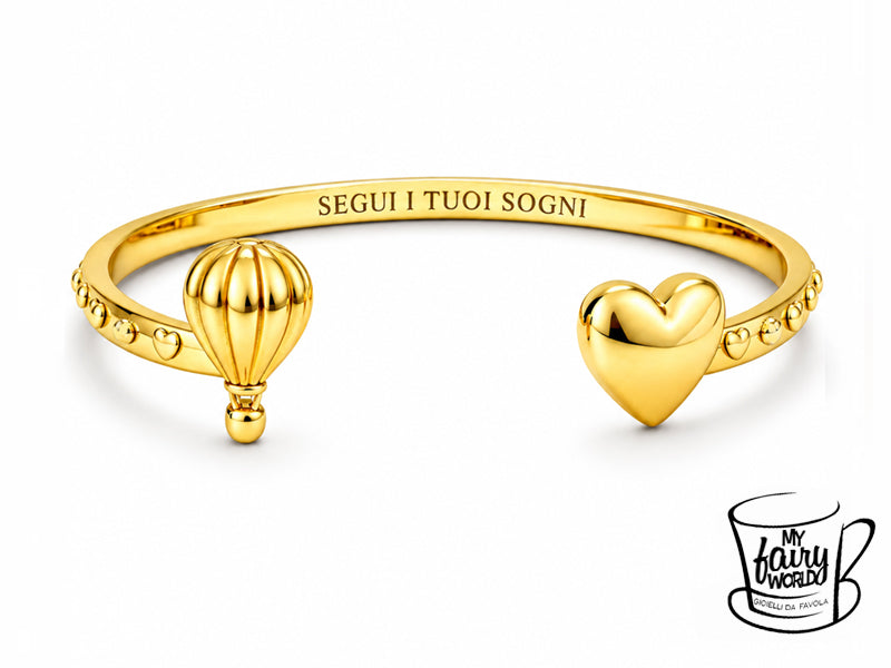 Un bracciale per chi crede nei nuovi inizi, nei desideri espressi e nelle partenze che profumano di magia.