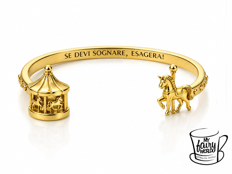 Questo bracciale nasce dalla magia: il momento in cui l’immaginazione prende il via e non ha nessuna intenzione di fermarsi.