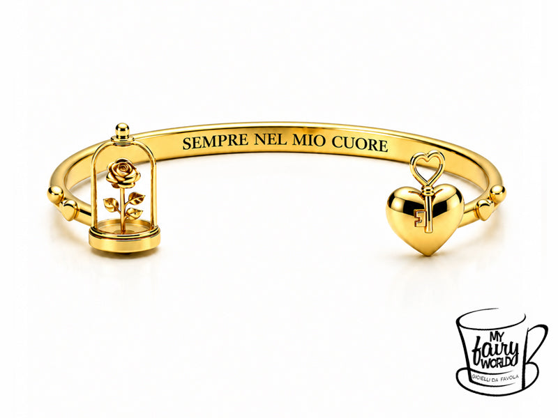 Un bracciale che ti fa sentire vicina a qualcosa di speciale e ti ricorda che il cuore sa custodire ciò che la vita gli ha regalato.