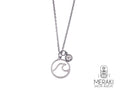 Collana da donna Big Wave in acciaio con onda