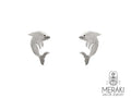 Orecchini Dolphins delfini in acciaio