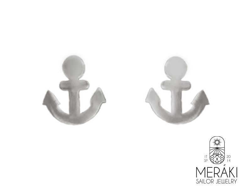 Orecchini DeLores ancorette in acciaio
