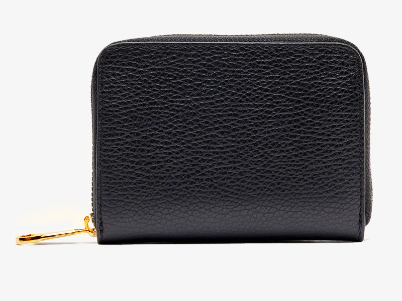 Small Origami women's wallet in genuine hammered leather 
