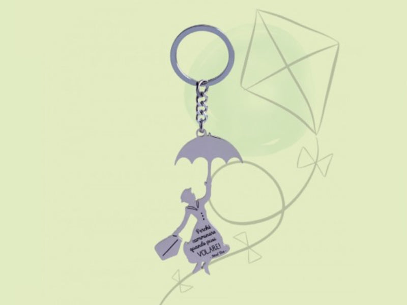 Portachiavi in acciaio MAD TEA 