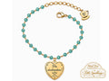I cristalli rendono il bracciale fresco, brillante e pieno di luce, mentre il ciondolo a cuore racconta proprio quella sensazione: un piccolo momento felice che arriva senza preavviso e ti strappa un sorriso.