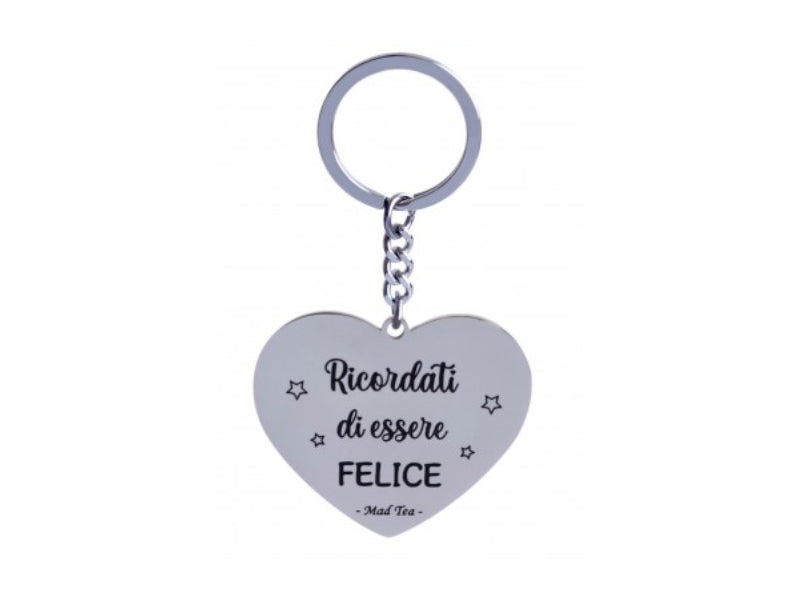 Portachiavi Ricordati di essere felice