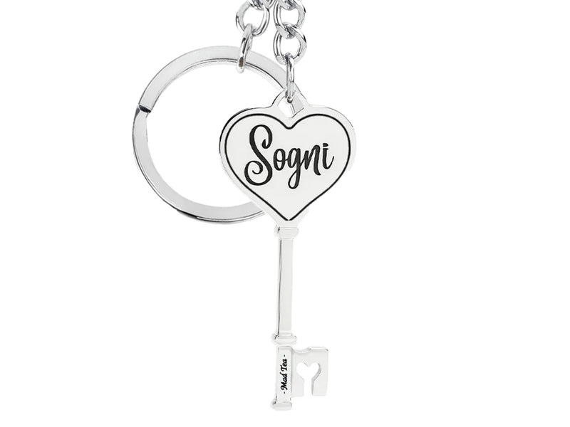 Immagina una porta che conduce al mondo dei tuoi sogni, un luogo dove emozioni, desideri e aspirazioni prendono vita. Una chiave delicata e preziosa che rappresenta proprio il mezzo per aprire quella porta e accedere a questo magico luogo.