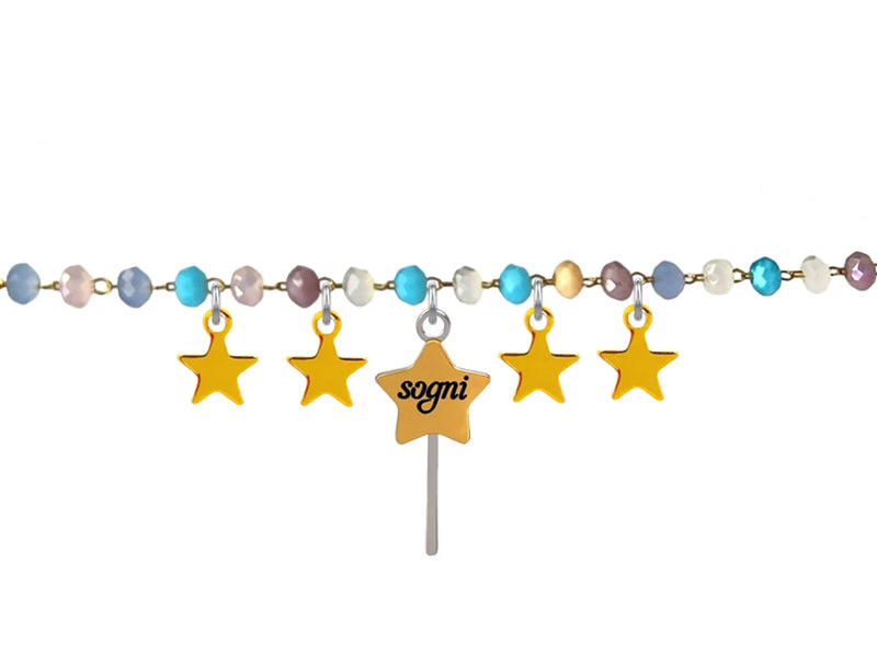 Bracciale Cenerentola bacchetta magica “Sogni di magia”