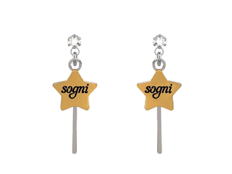 Questi orecchini sono dedicati a tutte le sognatrici che credono in loro stesse, nei loro sogni e nella magia di poterli avverare 💖