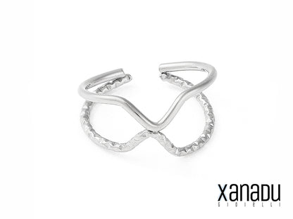 Anello Xanadu da donna stile moderno e minimalista
