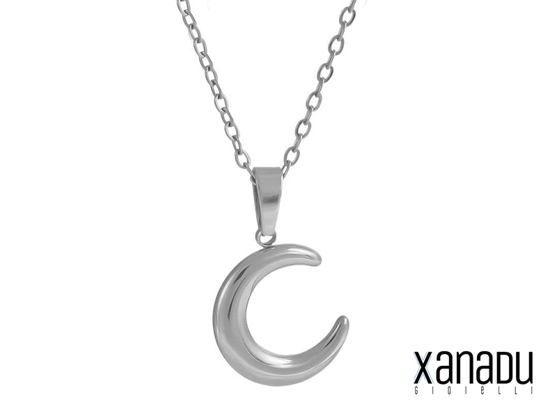 Questa collana non è solo un gioiello, è una dichiarazione! Un piccolo pezzo di luna, sempre con te, pronto a illuminare anche le notti più buie (o le giornate più noiose). Perfetta per chi ama l'ironia e non si prende troppo sul serio. Preparati a ricevere complimenti... e forse qualche domanda su dove hai trovato un pezzo di satellite così cool!